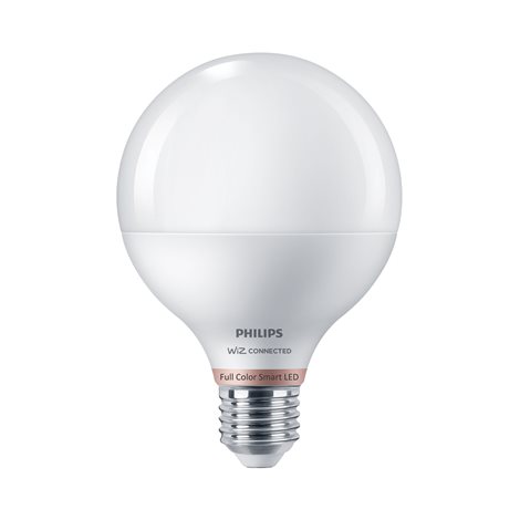 WiZ Smart LED Kulová žárovka 11 W (ekv. 75 W) 1055lm 2200-6500K G95 E27 2