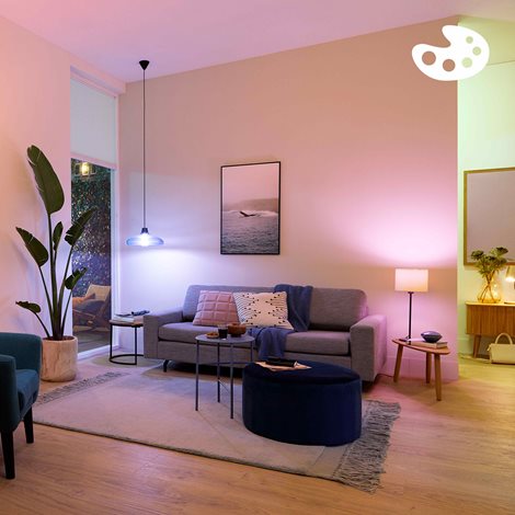 WiZ Smart LED Kulová žárovka 11 W (ekv. 75 W) 1055lm 2200-6500K G95 E27 5