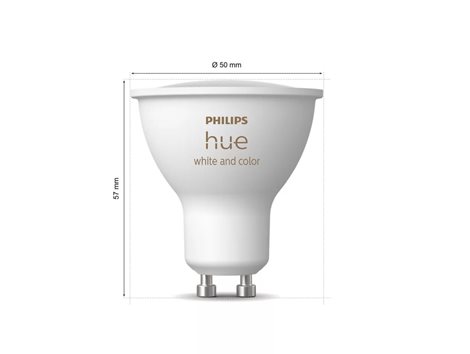 Hue WCA 3x LED žárovka, 4,2W, 400lm, dimmer switch, 3x GU10 3