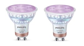 WiZ Smart LED 50W PAR16, 2× GU10 345lm 2200-6500K