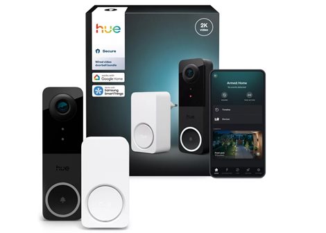 Hue Secure sada zabezpečeného kabelového videozvonku, 12V, Zigbee/Bluetooth 10