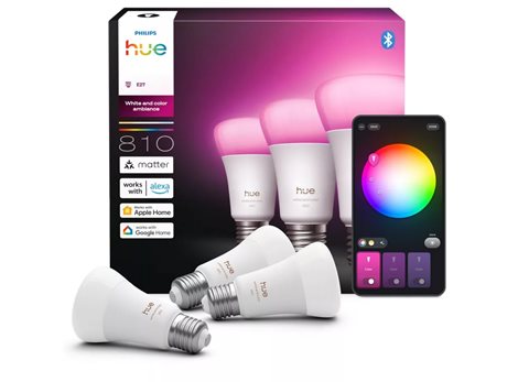 Hue WCA 810 smart žárovka A60 E27,6W, 810lm (3ks) 4