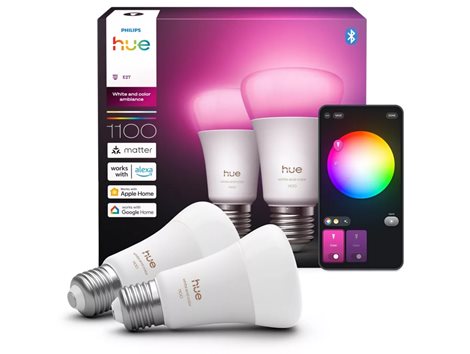 Hue WCA 810 smart žárovka A60 E27, 8,1W, 1100lm (2ks) 4