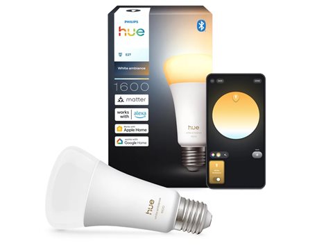 Hue WA 1600 smart žárovka A67 E27, 15W, 1600lm, teplá bílá 4