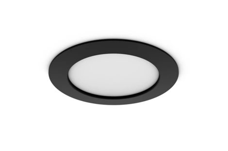 Hue LED Slim vestavné svítidlo L, nastavitelná bílá, černá 3