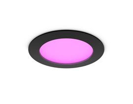 Hue LED Slim vestavné svítidlo L, nastavitelná bílá, černá