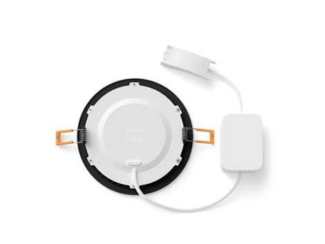Hue LED Slim vestavné svítidlo L, nastavitelná bílá, černá 5