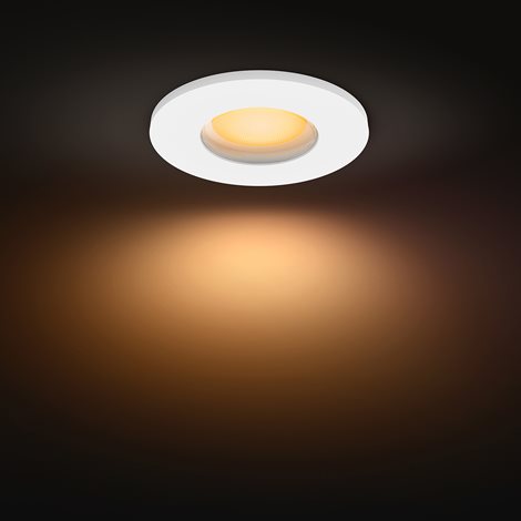 Hue Xamento recessed podhledové LED svítidlo 1x4,2W, 2000-6500K, IP44, bílá 6