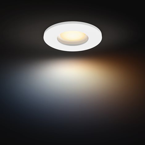 Hue Adore recessed koupelnové svítidlo kulaté 1x4,2W, 2000-6500K, IP44, bílá 7