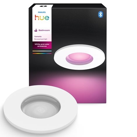 Hue Xamento recessed podhledové LED svítidlo 1x4,2W, 2000-6500K, IP44, bílá 10