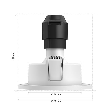 Hue Xamento recessed podhledové LED svítidlo 3x4,2W, 2000-6500K, IP44, bílá (3ks) 10