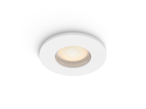 Hue Adore recessed koupelnové svítidlo kulaté 1x4,2W, 2000-6500K, IP44, bílá 1