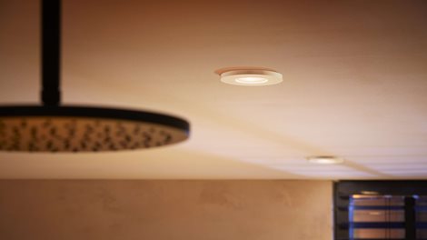 Hue Adore recessed koupelnové svítidlo kulaté 1x4,2W, 2000-6500K, IP44, bílá 9