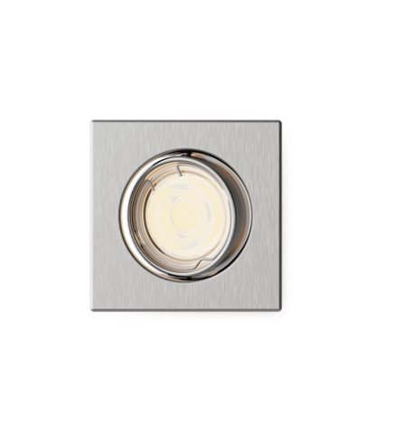 Peridot Rec Kit Sq zapuštěné svítidlo hranaté 7W, AC 220-240, IP20, nikl 1