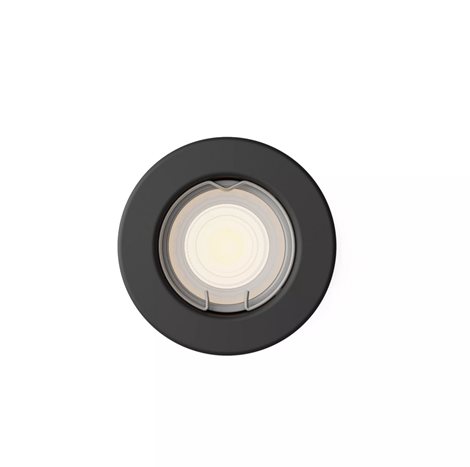 Peridot Rec Kit Rd zapuštěné svítidlo kulaté 7W, AC 220-240, IP20, černá 1