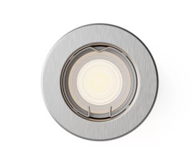 Peridot Rec Kit Rd zapuštěné svítidlo kulaté 7W, AC 220-240, IP20, nikl