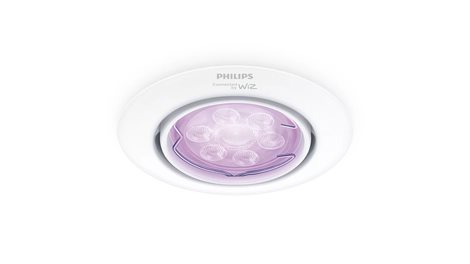 Philips LED bodové svítidlo GU10, sada s RGB žárovkou, bílá, 1 ks 2