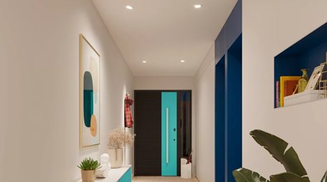 Philips LED bodové svítidlo GU10, sada s RGB žárovkou, bílá, 1 ks 4