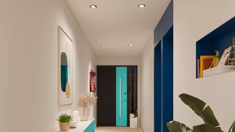 Philips LED bodové svítidlo GU10, sada s RGB žárovkou, černá, 3 režimy 4