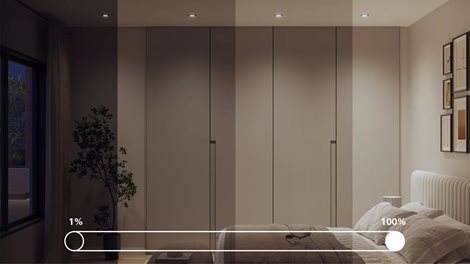Philips LED bodové svítidlo GU10, sada s RGB žárovkou, černá, 3 režimy 6