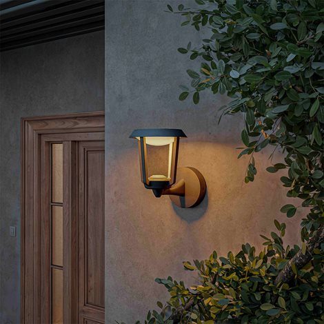 Nuvy nástěnná lampa 4,3W 27K antracit 7