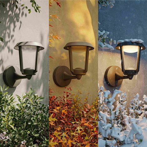 Nuvy nástěnná lampa 4,3W 27K antracit 11