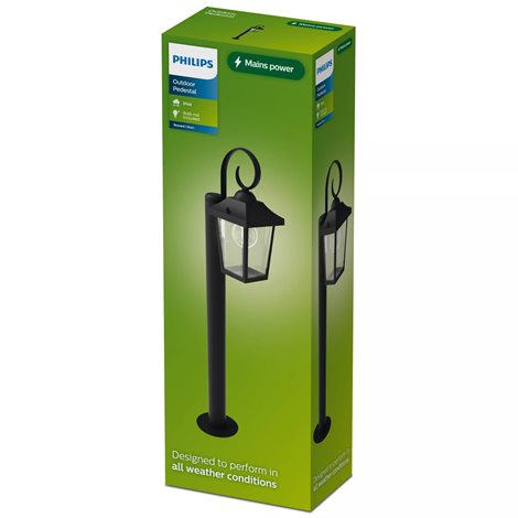 Buzzard venkovní stojanová lampa Max 25W černá 4