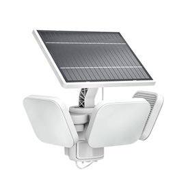 Zyren solární bezpečnostní nástěnné svítidlo 50K bílé infračervený senzor