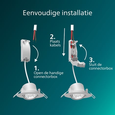 Zapuštěné bodové svítidlo Cilantro Step 5W, 90lm/W, 2700K, (3 ks), bílá 5