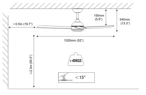 Velyx stropní ventilátor a svítidlo 32W+24W DK OFF 2