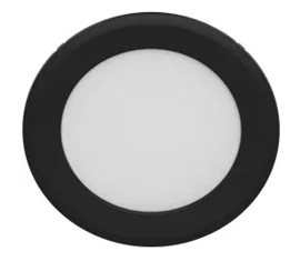 MESON podhledové LED svítidlo 5,5W 30K 80mm kulaté černé