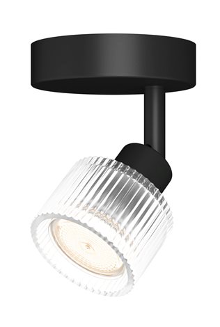 Horen LED bodové svítidlo 5W, AC 220–240, černá 1