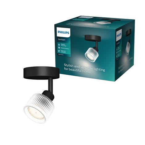 Horen LED bodové svítidlo 5W, AC 220–240, černá 3