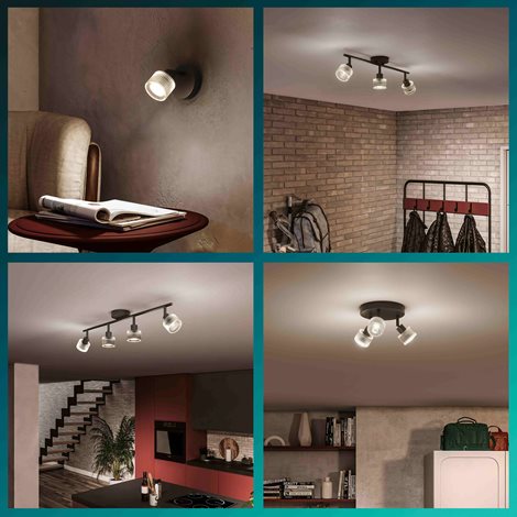 Horen LED bodové svítidlo 5W, AC 220–240, černá 8