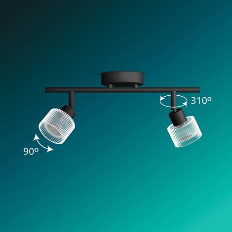 Horen LED bodové svítidlo 5W, AC 220–240, černá 10