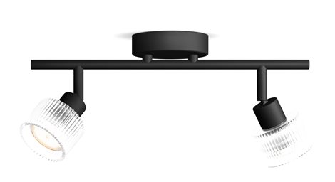 Horen LED bodové svítidlo 2×5W, AC 220–240, černá 1