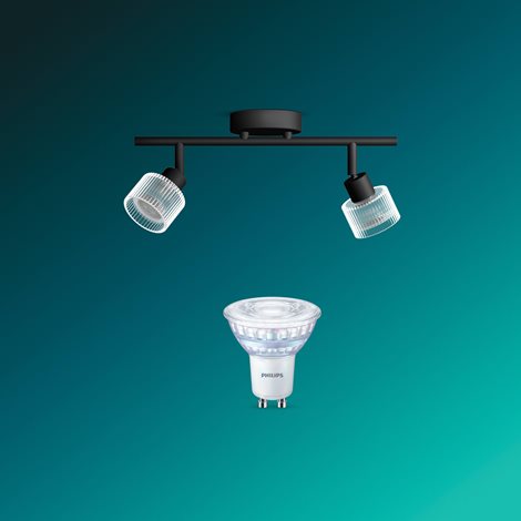 Horen LED bodové svítidlo 2×5W, AC 220–240, černá 5