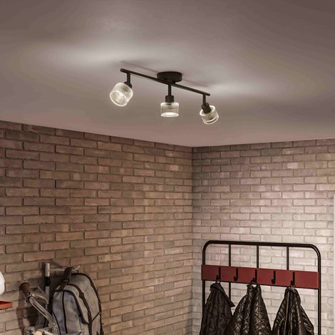 Horen LED bodové svítidlo 3×5W, AC 220–240, černá 7