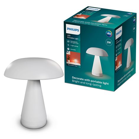 Mycena LED svítidlo DSK215 2W 30-65K USB, bílá 1