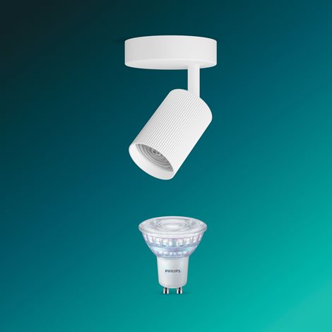 Wyatt LED bodové svítidlo 5W, AC 220–240, bílá 4