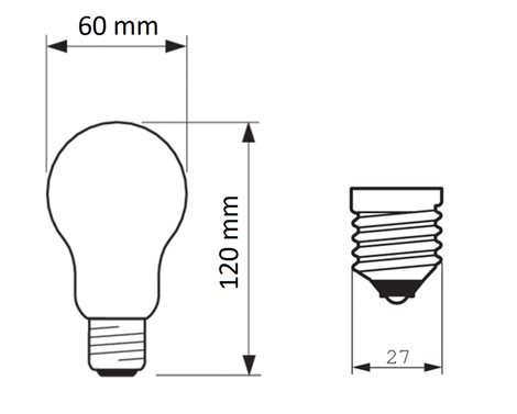 MASTER LEDBulb ND 5.2-75W E27 830 A60 FR G UE LED žárovka 5,2W 1095lm 2