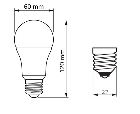 CorePro LEDbulb ND 13-100W A60 E27 827 LED Žárovka 13W 1521lm 2