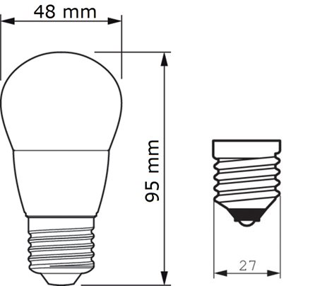 CorePro lustre ND 7-60W E27 840 P48 FR Žárovka 7W 806lm 6