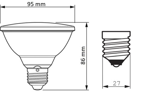 MASTER LEDspot Value D 9.5-75W 940 PAR30S 25D LED žárovka 9,5W 820lm 2