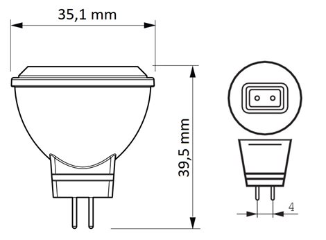 MASTER LEDspotLV 3.5-20W 827 MR11 24D LED Žárovka 3,5W 210lm 2