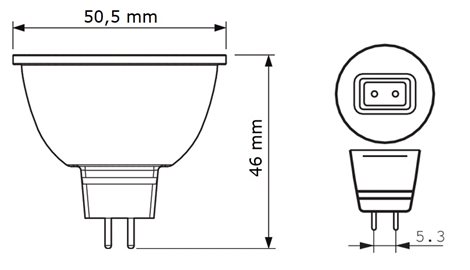 MASTER LED ExpertColor 6.7-35W MR16 930 10D LED Žárovka 6,7W 470lm 6