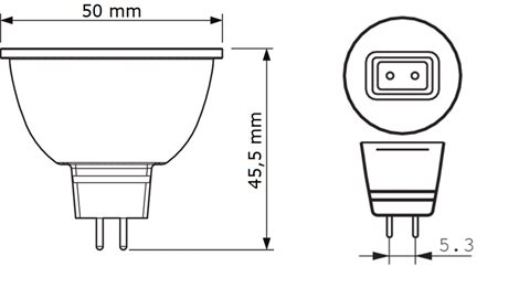 MASTER LEDspotLV D 7.5-50W 930 MR16 24D LED žárovka 7,5W 621lm 6