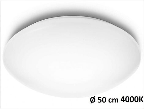 31803/31/16 Suede přisazené LED svítidlo 1x40W 3300lm 4000K IP20 50cm, bílé 8