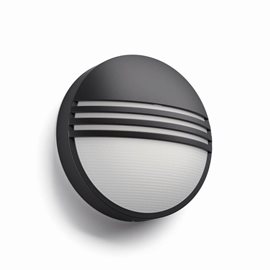 17296/30/16 Yarrow venkovní nástěnné LED svítidlo 1x6W 600lm 2700K IP44, černé