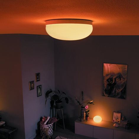 Hue WACA Flourish stropní LED svítidlo 1x32,5W 2250lm 2000-6500K RGB IP20 35,9cm bílá 19